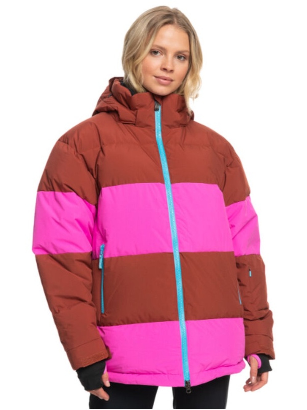 ROWLEY X ROXY Block Puffer Technical Snow Jacket